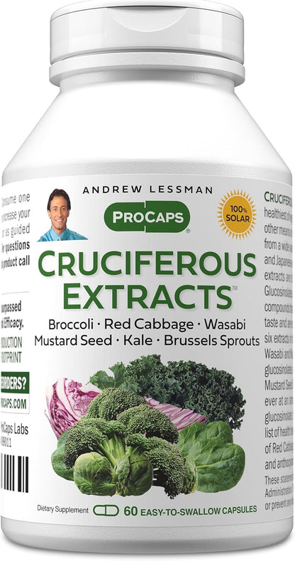 ANDREW LESSMAN Cruciferous Extracts 180 Capsules