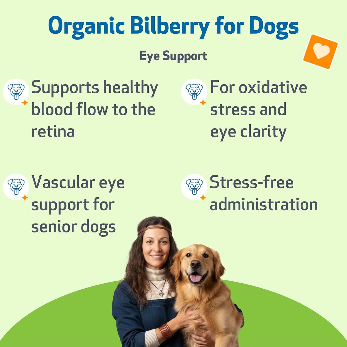 Pet Wellbeing Bilberry for Dogs - Eye & Vision Support - 60 ml Liquid - görsel 2