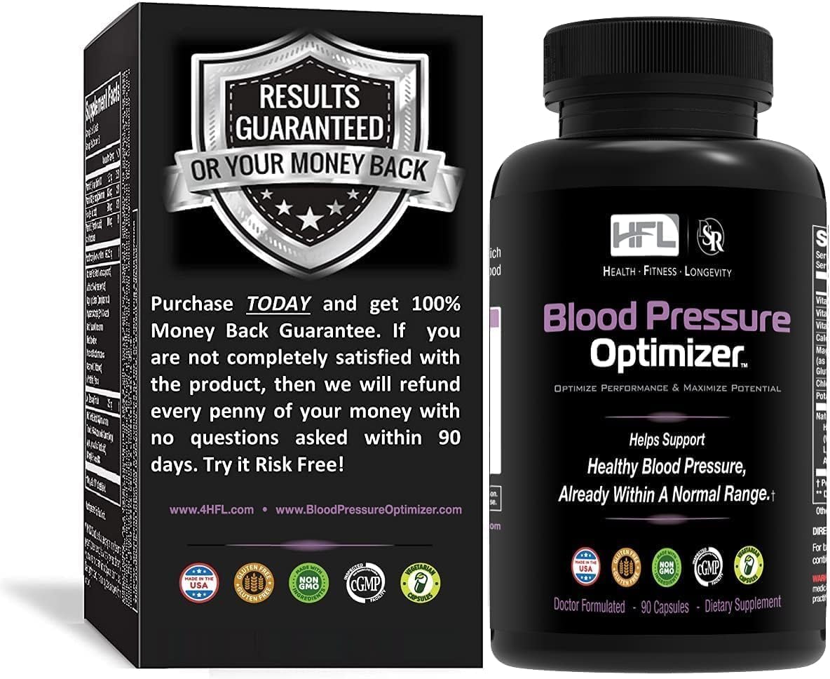 HFL Blood Pressure Optimizer™ by Dr. Sam Robbins - Healthy Blood Pressure & Vascular Function - görsel 1