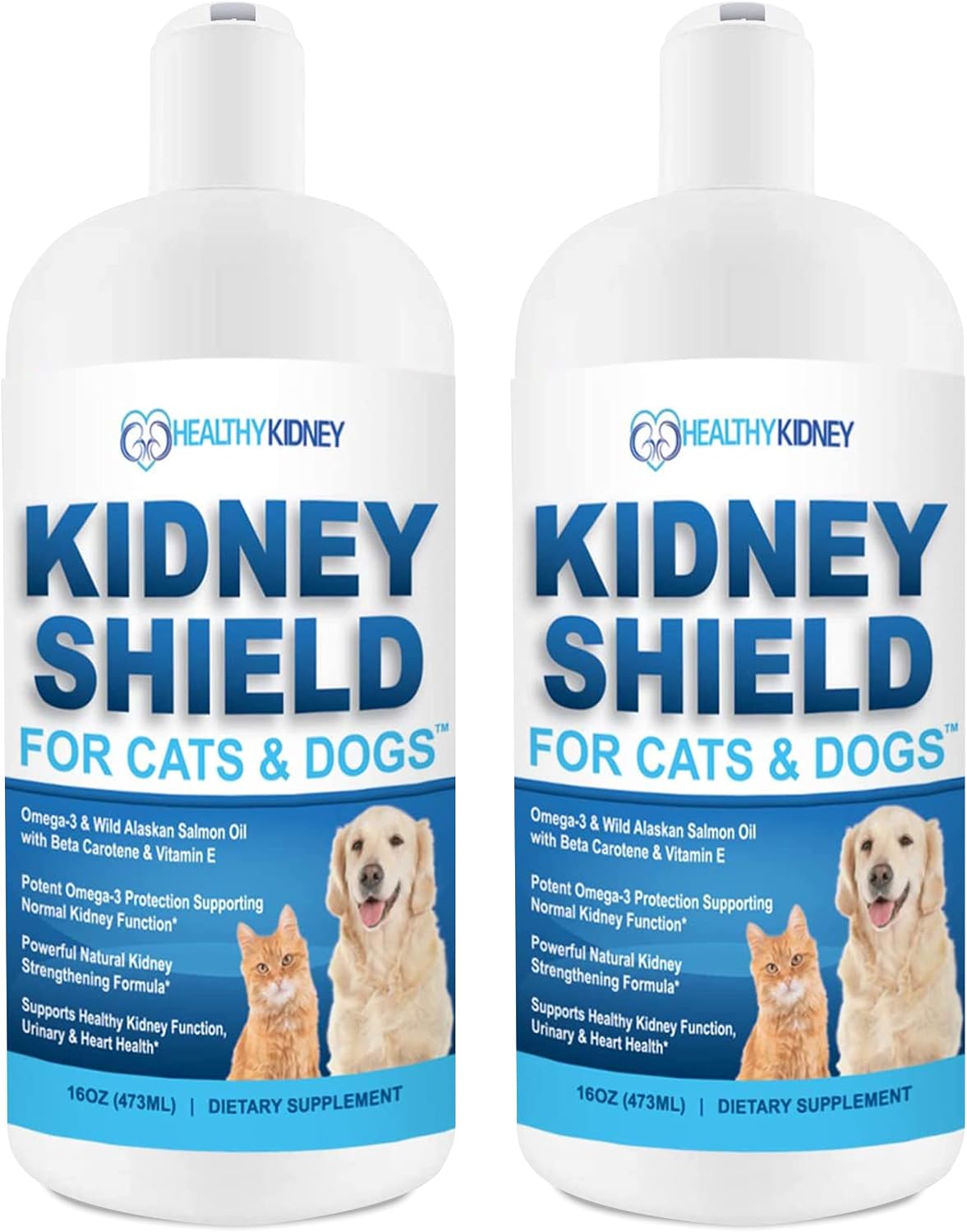 Kidney Shield for Cats & Dogs - Kidney Support Supplement (2-Pack) - görsel 1