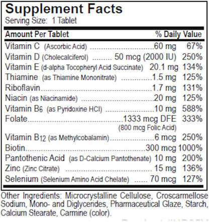 Dialyvite 800 Ultra D Multivitamin Supplement for Dialysis Patients - 180 Tablets (Six Month Supply)