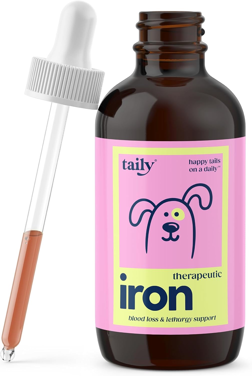 Taily AminoPets Liquid Iron Supplement for Dogs and Cats – Supports Anaemia, Low Energy, Lethargy – Made in USA - görsel 1