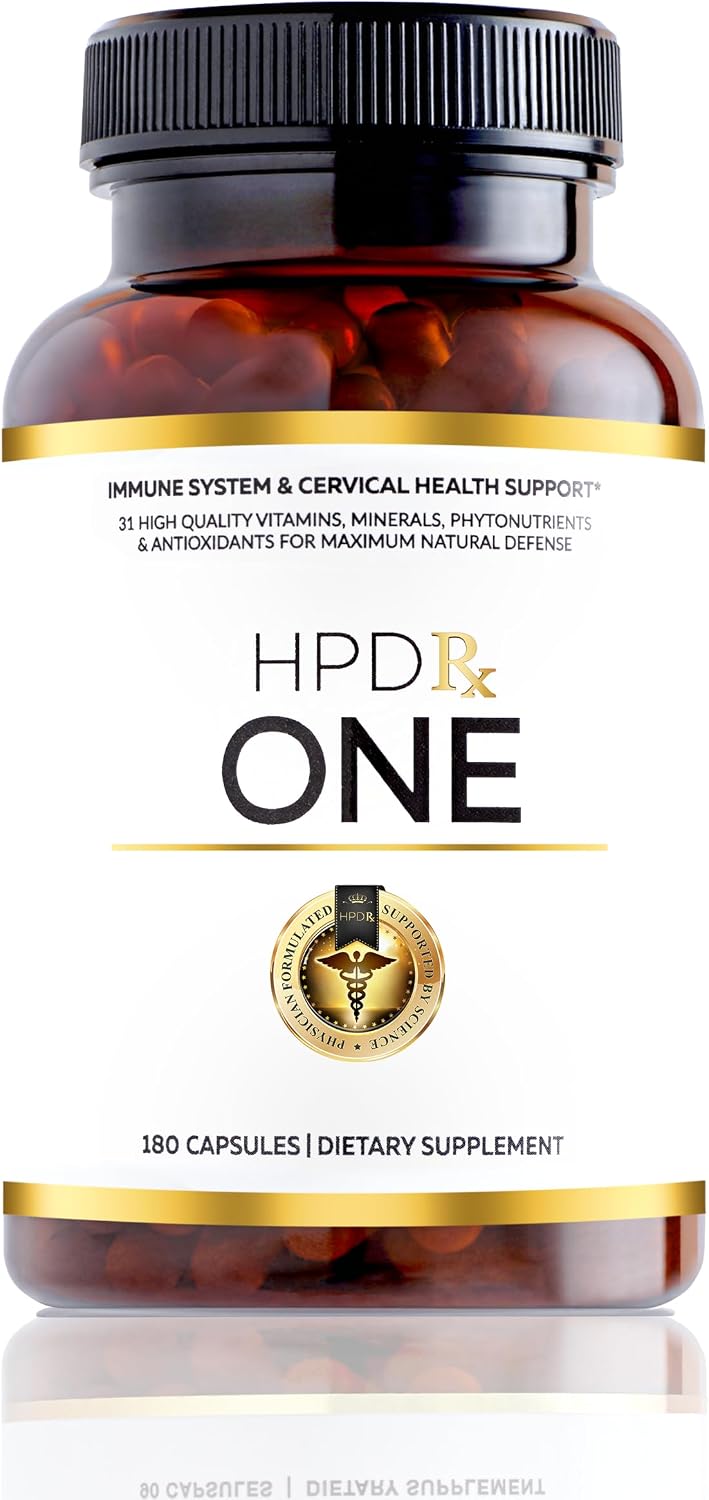 HPD Rx ONE Immunity Boost Multivitamin for Women and Men – 180 Capsules - görsel 1