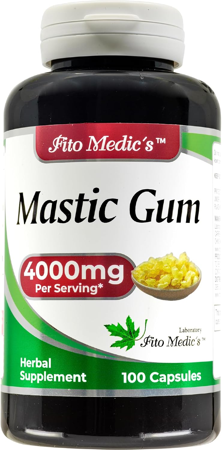 Lab - Mastic Gum - 100 Capsules - görsel 2