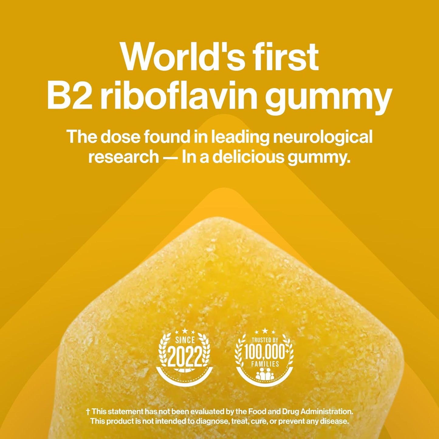 kindnature Vitamin B2 Gummies - Riboflavin 400mg Supplement for Children & Adults - Non-GMO, Soya & Gluten-free, Vegan Chewable Gummies (30 Day Supply) - görsel 2