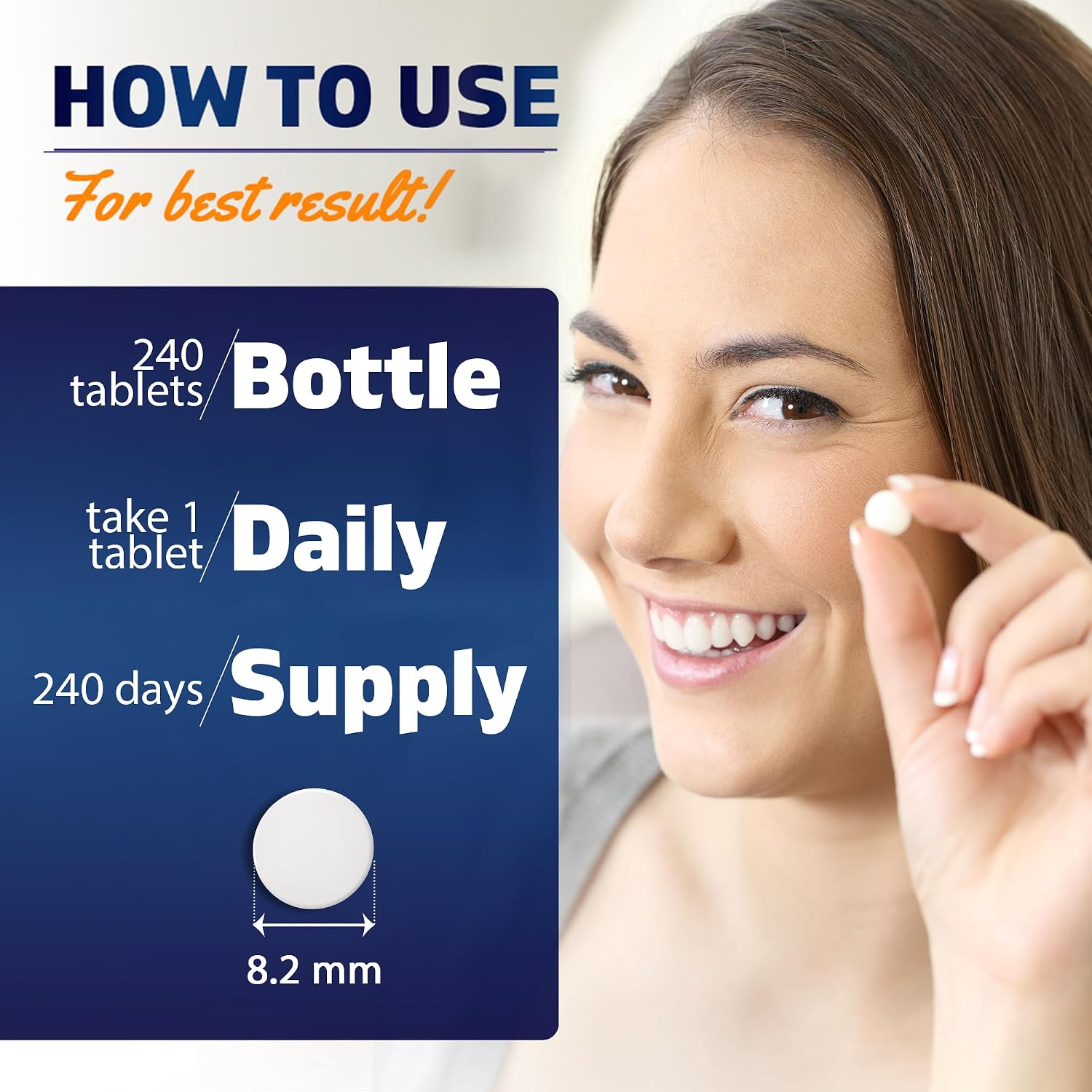 Vitamatic Chelated Boron (as Glycinate) 10mg 240 Tablets - görsel 4