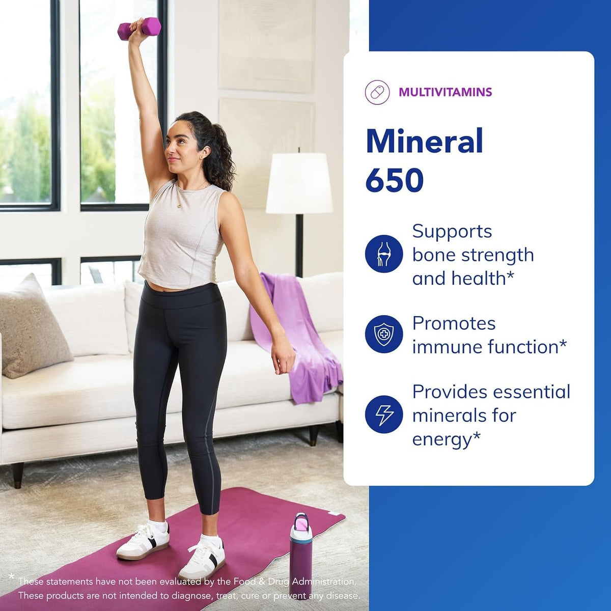 Pure Encapsulations Mineral 650 | Hypoallergenic Chelated Minerals | 180 Capsules - görsel 3