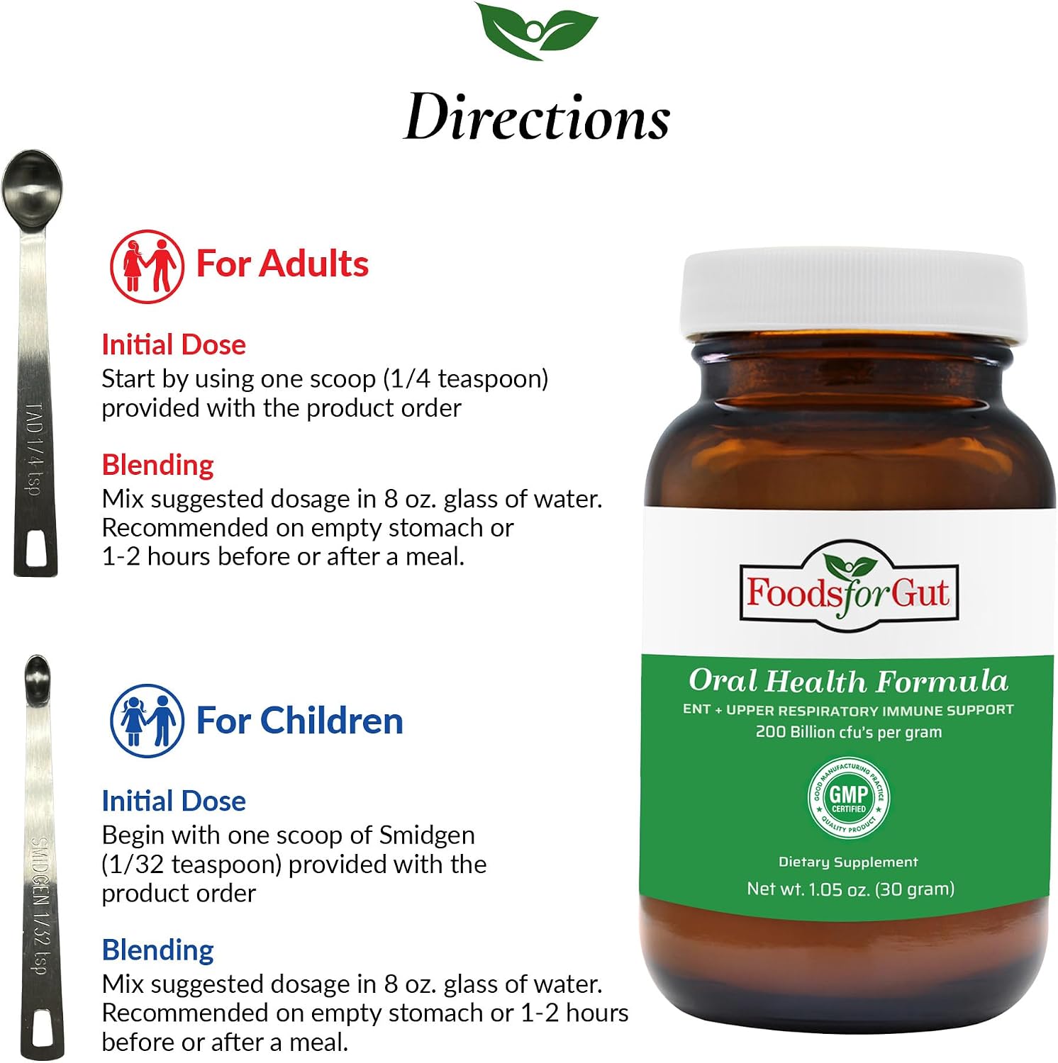 Foods For Gut Oral Care Probiotics Powder, 200 Billion CFU - görsel 5