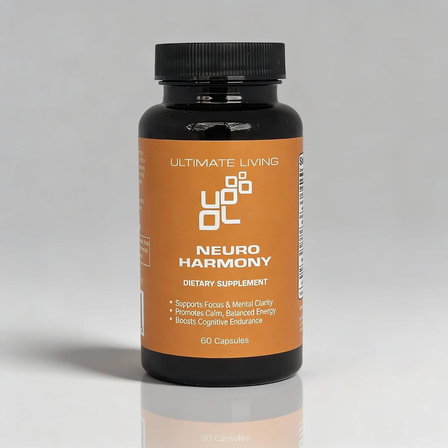 Neuro Harmony - Focus, Concentration and Mood Support - Non-GMO, Vegan, Gluten-Free - 60 Capsules - görsel 1