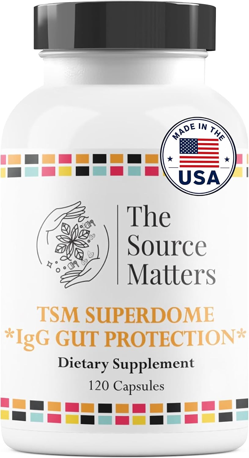 SUPERDOME IgG Gut Protection – Dairy-Free Immunoglobulin G Food Supplement (120 Capsules) - görsel 1