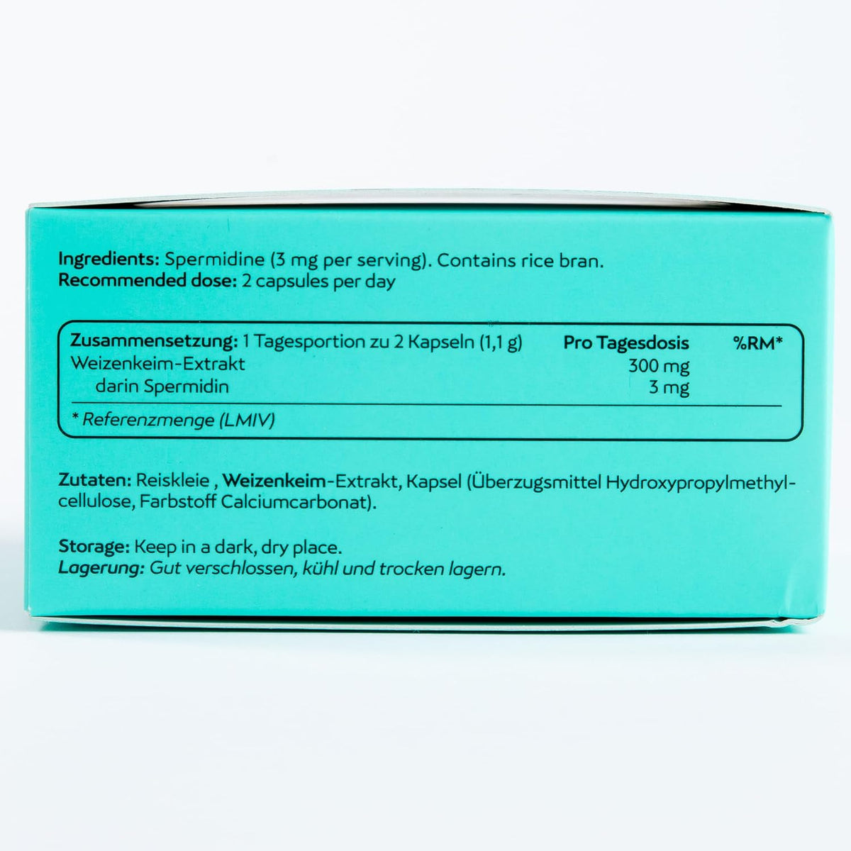 MASI Spermidine Supplement – 1.5mg, 60 Capsules - görsel 6