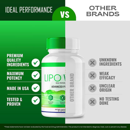 LipoVive Capsules – Advanced Formula for Daily Energy Support (60 Capsules)