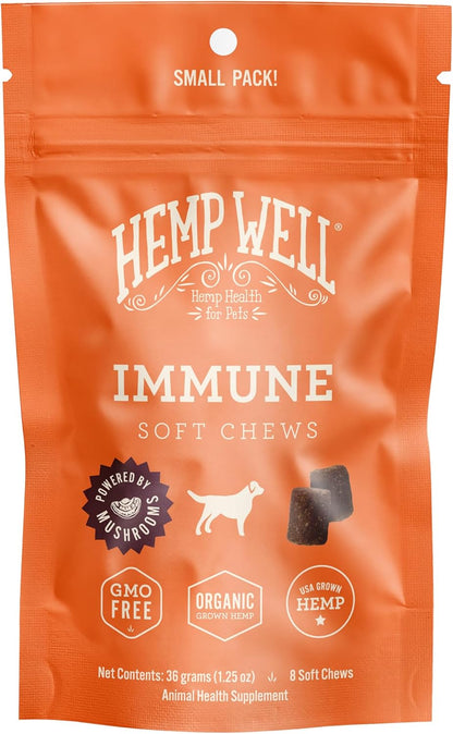 Immune Support Dog Soft Chews – Gut Health – Hemp Well