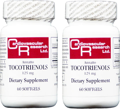 Cardiovascular Research Vitamin E Annatto Tocotrienols, 125 mg, 120 Count