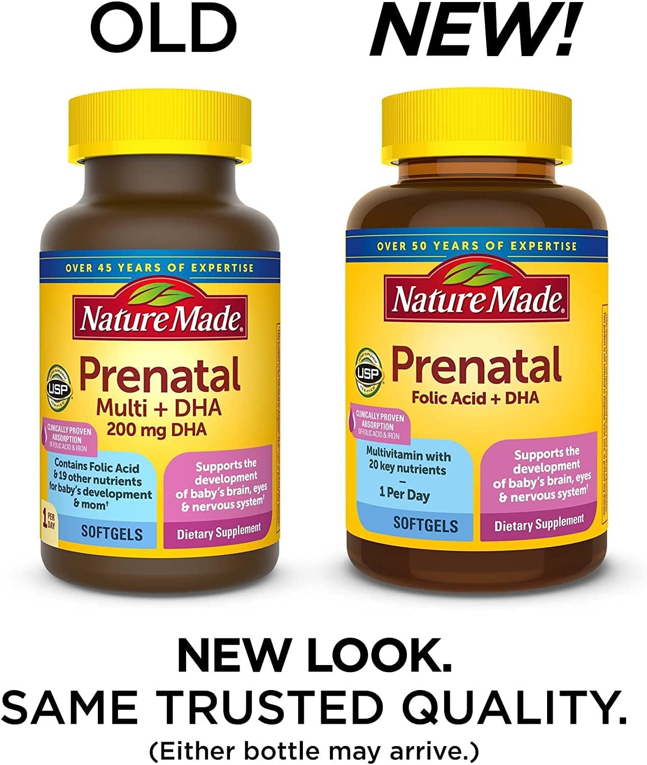 Nature Made Antenatal Multivitamin + DHA 200 mg Softgels - görsel 2