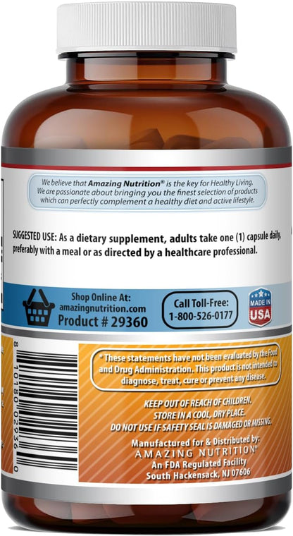 Amazing Formulae Riboflavin 400 mg – Vitamin B2 Supplement – Non-GM, Gluten-free – 240 Capsules (2 Pack of 120)
