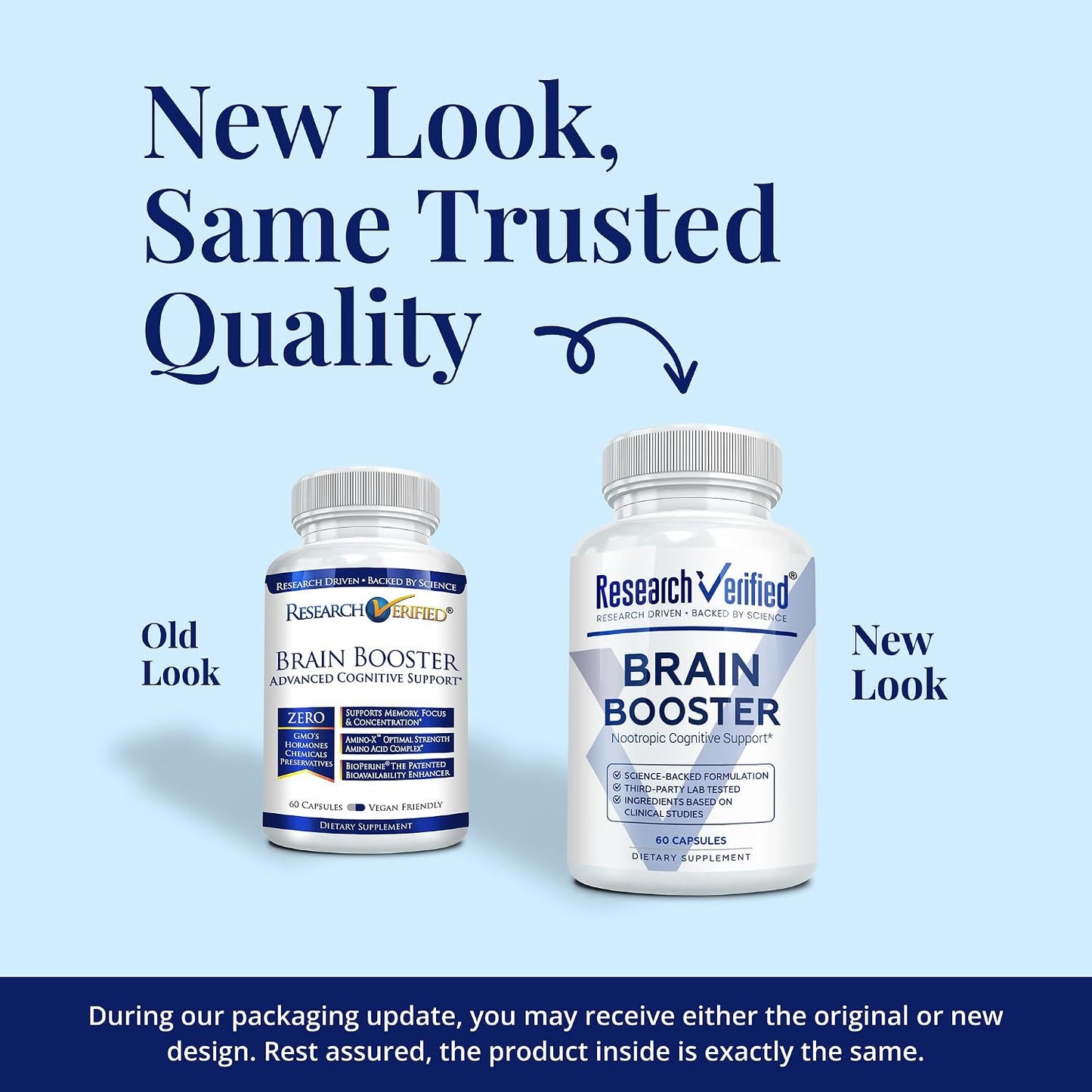 Research Verified Brain Booster – Nootropic Supplement for Memory and Focus – 60 Vegan Capsules - görsel 8