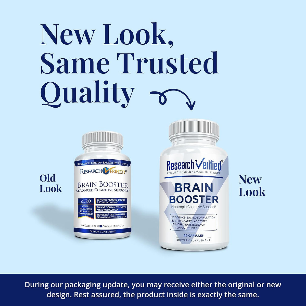 Research Verified Brain Booster – Nootropic Supplement for Memory and Focus – 60 Vegan Capsules - görsel 8
