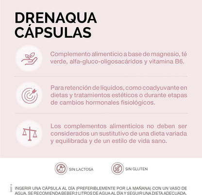 Cumlaude Drenaqua Capsules with Probiotics and Prebiotics, 30 Capsules