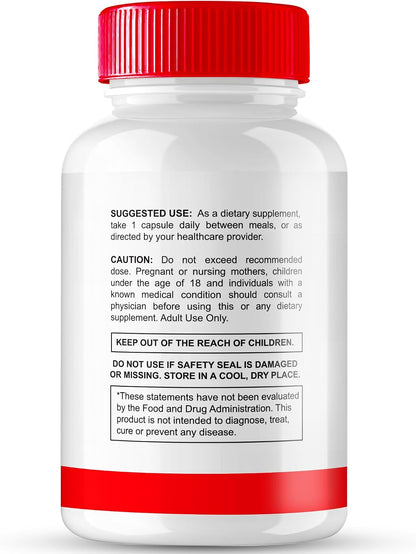 GlucoRegen Capsules, Advanced Blood Formula Glyco Optimizer Supplement - All Natural, Maximum Strength (2 Pack)