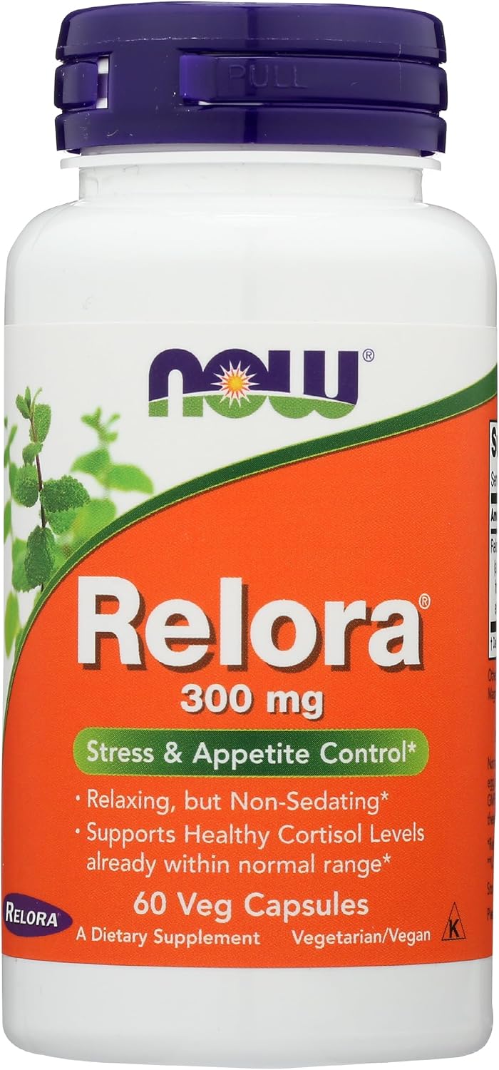 Now Foods Relora 300, 60 Vegetarian Capsules - görsel 1
