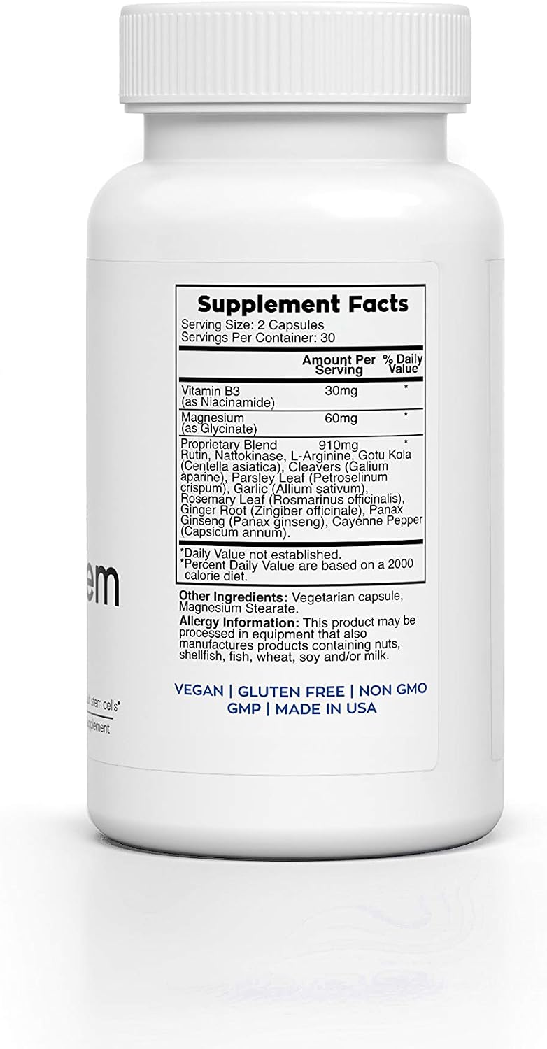 CIRCULA STEM - Stem Cell Nutrition Supplement by NuVi Global, 60 Capsules - görsel 4