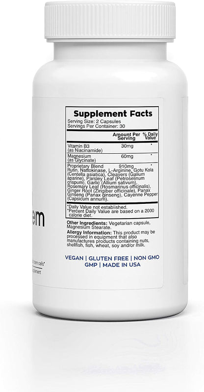 CIRCULA STEM - Stem Cell Nutrition Supplement by NuVi Global, 60 Capsules