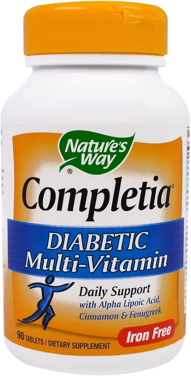 Nature's Way Completia Diabetic Multivitamin, 90 Tablets - görsel 1