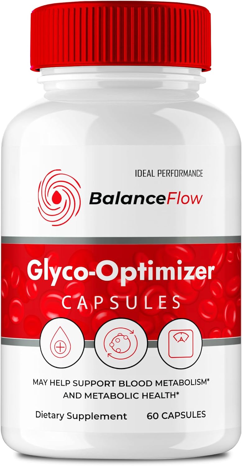 Balance Flow Glyco Optimiser Supplement Capsules (60 Capsules) - görsel 1