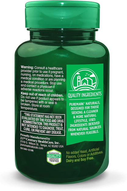 Puremark Vitamin D 2000 IU – Vegan D3 Capsules for Immune Support & Bone Health (60 Capsules)