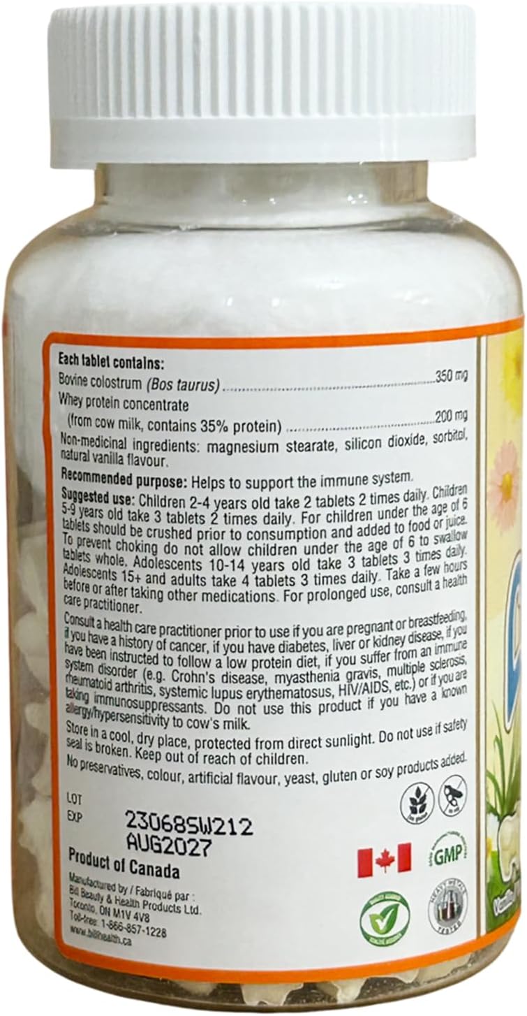 Bill Beauty Children's Colostrum - 90 Chewable Tablets - görsel 6