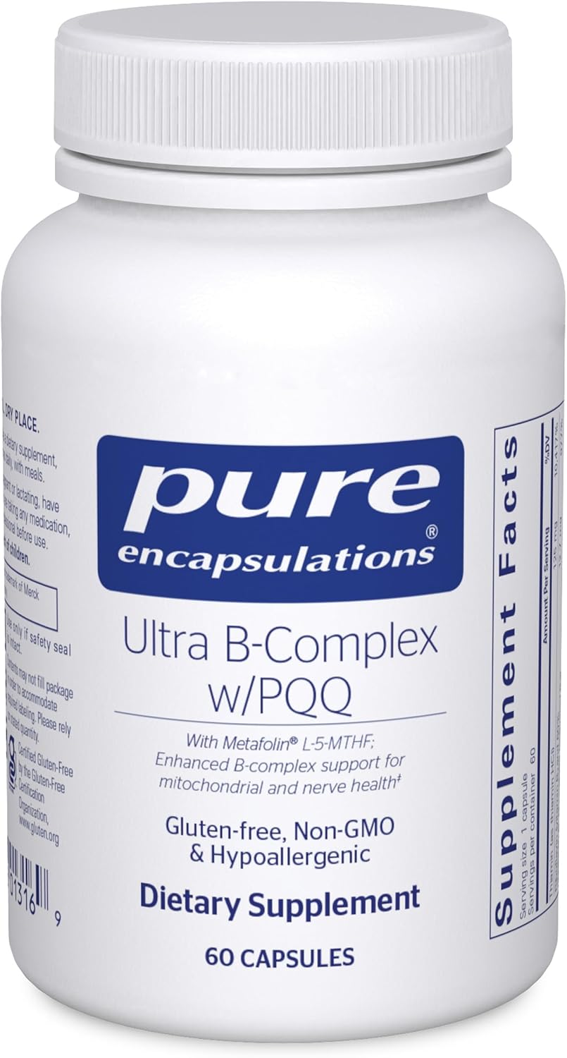 Pure Encapsulations Ultra B-Complex with PQQ - görsel 1