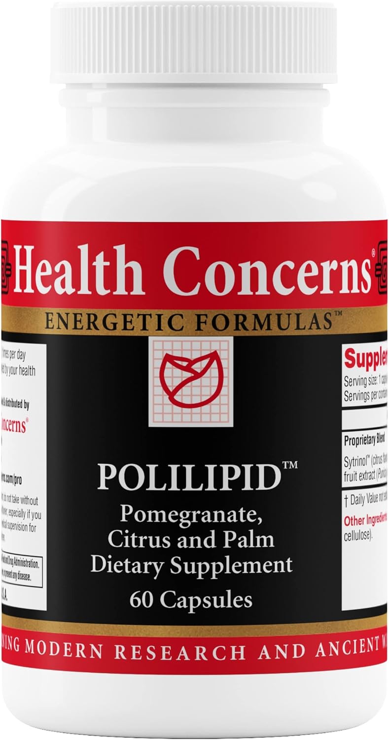 Health Concerns Polilipid – Cardiovascular Support with Sytrinol & Pomegranate Extract - görsel 1