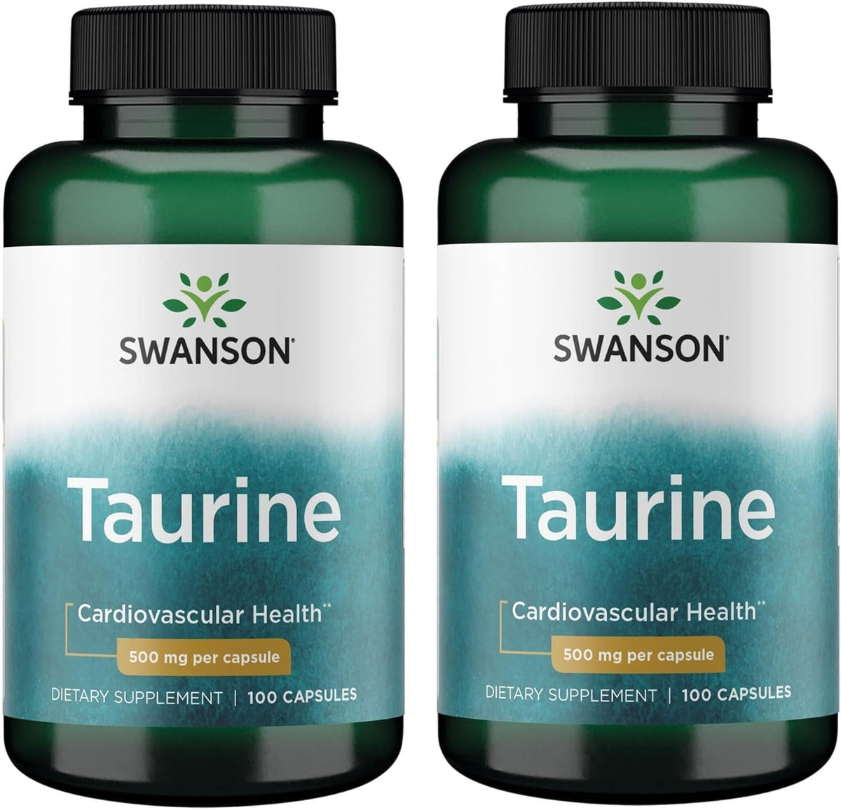 Swanson Taurine 500mg, 100 Capsules - görsel 8