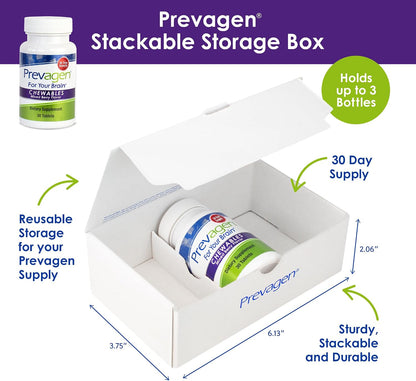 Prevagen Regular Strength Mixed Berry Chewables - Brain Health Supplement with Apoaequorin & Vitamin D3, 30 Chewable Tablets
