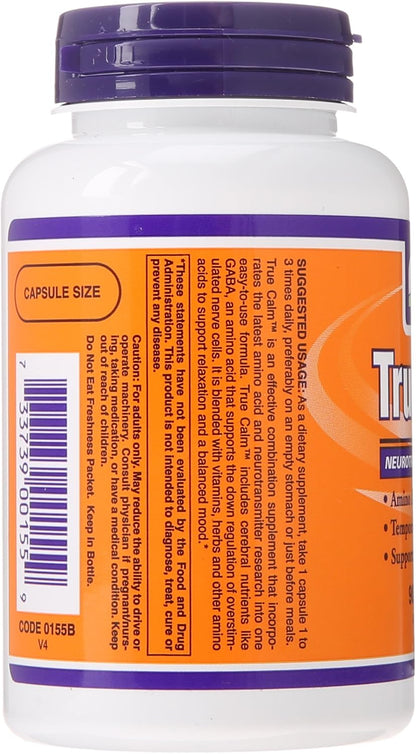 Now True Calm, 90 Veg Capsules