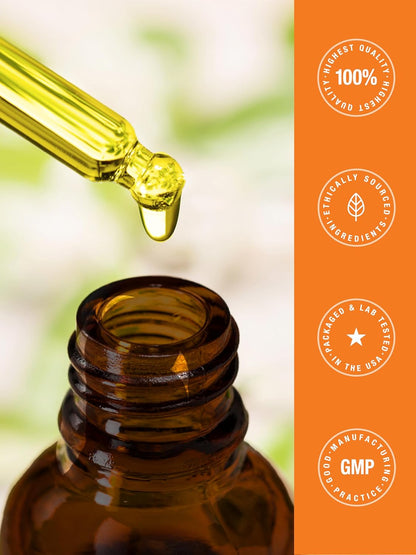 Horbäach Vitamin D3 & K2 Liquid Drops | with MK-7 | 60 ml | Vegetarian, Non-GMO, Gluten-free Food Supplement
