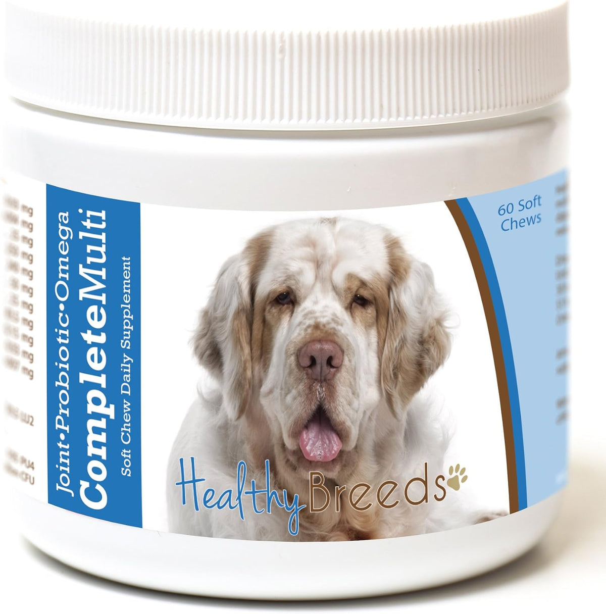 Healthy Breeds Clumber Spaniel All in One Multivitamin Soft Chew 60 Count - görsel 1