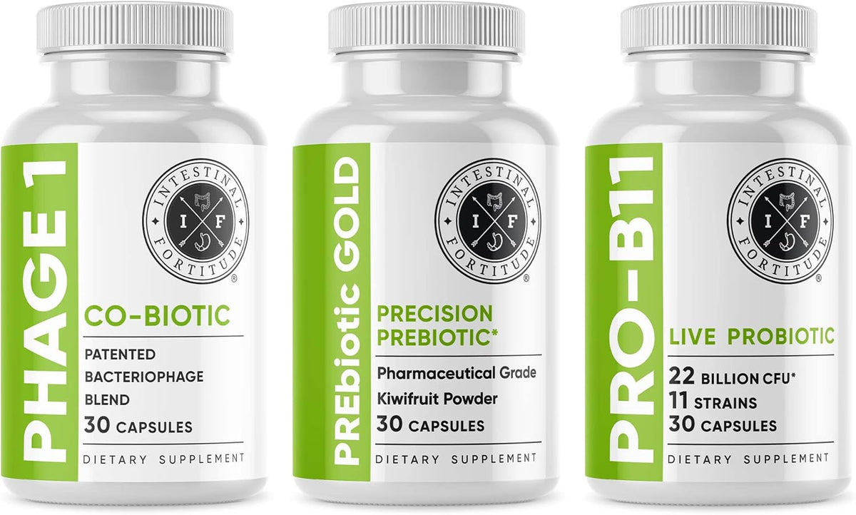 Intestinal Fortitude Phage 1 – Patented Bacteriophage Blend for Gut Health and Digestive Support - görsel 9