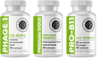 Intestinal Fortitude Phage 1 – Patented Bacteriophage Blend for Gut Health and Digestive Support