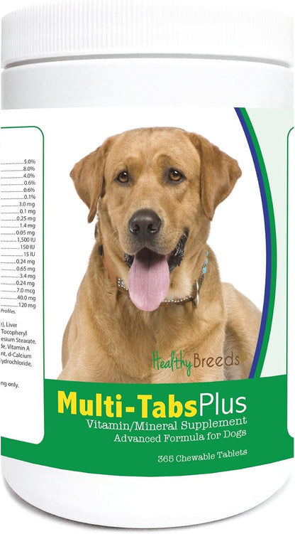 Healthy Breeds Labrador Retriever Multi-Tabs Plus Chewable Tablets 365 Count