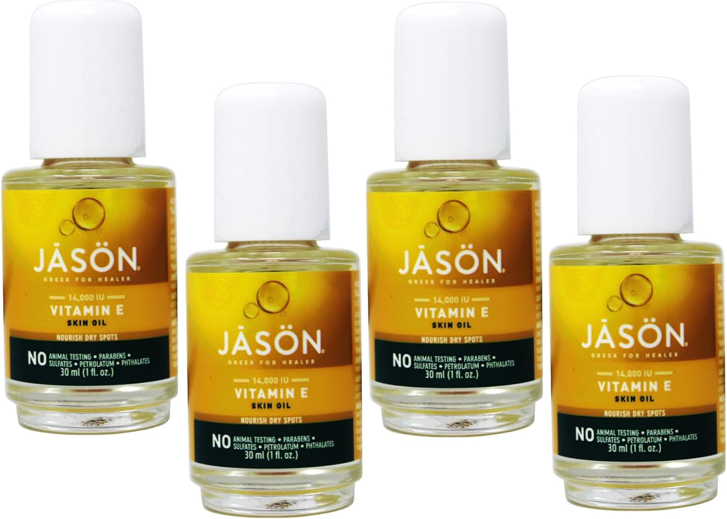 Jason Vitamin E Beauty 14,000 IU Skin Oil (4-Pack) - görsel 1