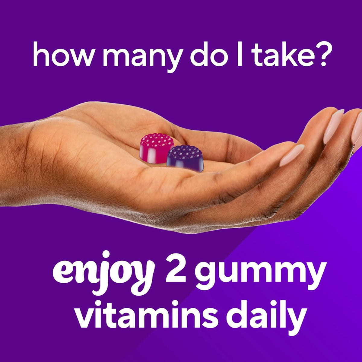 Vitafusion Women's Sugar Free Daily Multivitamin Supplement, Keto Diet Friendly Adult Gummy Vitamin for Energy, Bone & Immune Support*, 90 Count - görsel 6