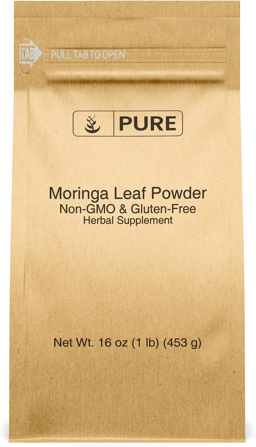PURE ORIGINAL INGREDIENTS Moringa (8oz) Moringa Oleifera Leaf Extract, Natural Herbal Supplement - görsel 6
