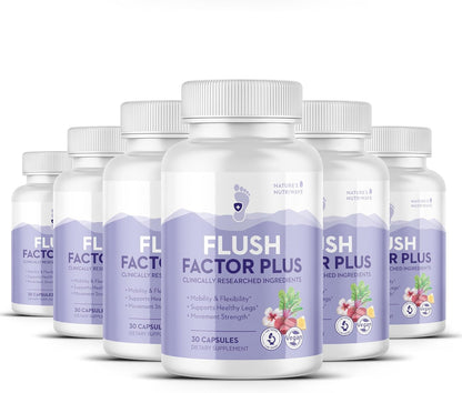 Flush Factor Plus – Original Formula – 30 Caps, 3-Month Supply
