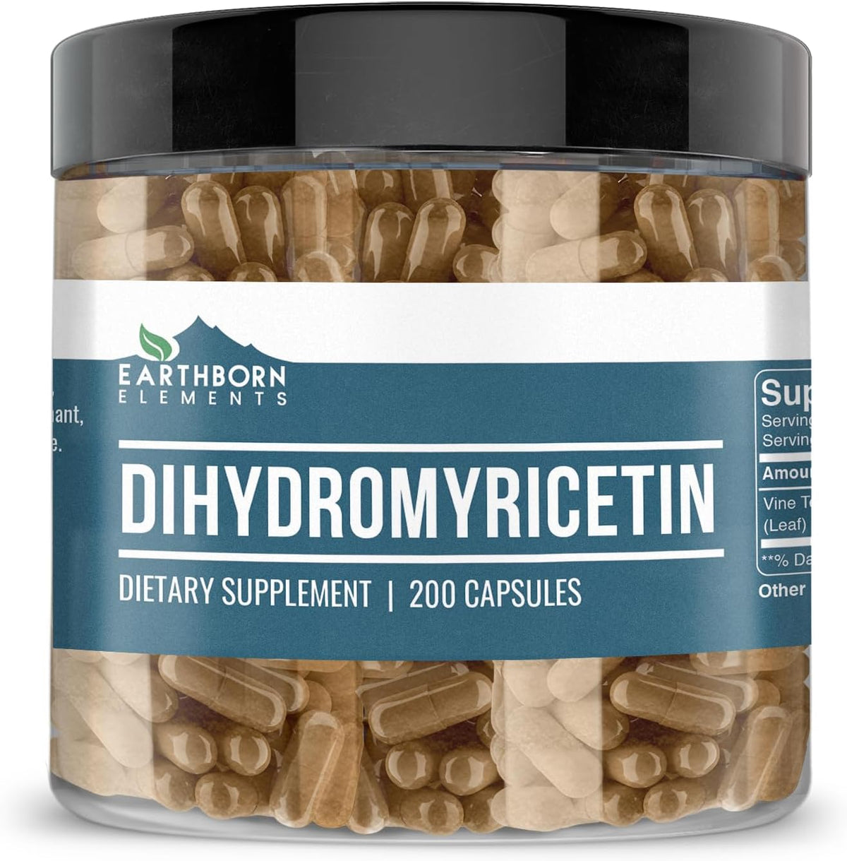 Earthborn Elements DHM (Dihydromyricetin) 200 Capsules - görsel 1