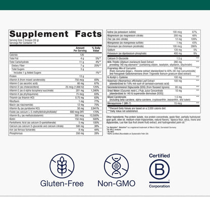 Metagenics Axis Endo - Hormone Balance Aid, Mango Flavour (14 Servings)