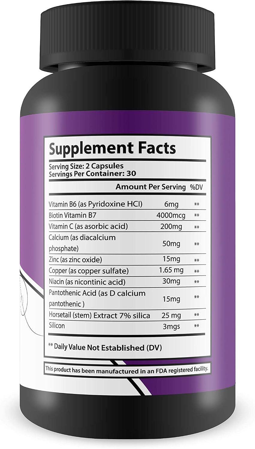 Hair Therapy - Daily Vita Blend with Biotin - 60 Capsules - görsel 2