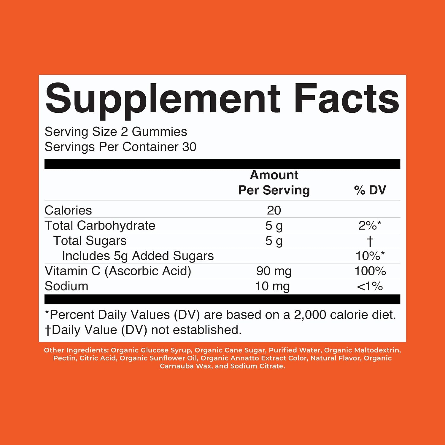 MaryRuth's Kids Vitamin C Gummies - Organic, Vegan, Immune Support - görsel 9