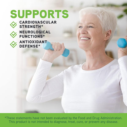 DAVINCI Labs Spectra Senior – Multivitamin for Cardiovascular, Eye & Antioxidant Support with CoQ10, Ginkgo Biloba, Bilberry Extract & More (180 Capsules)